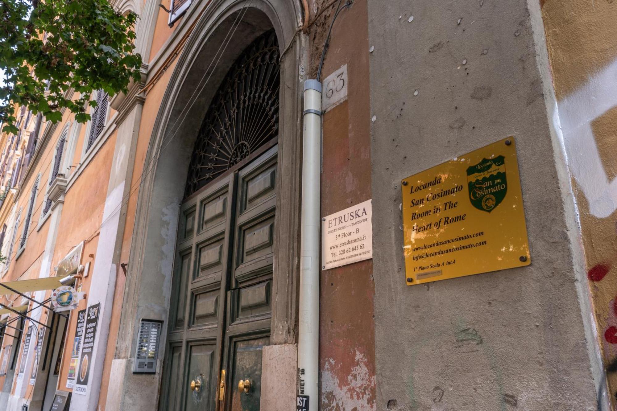 Locanda San Cosimato روما المظهر الخارجي الصورة